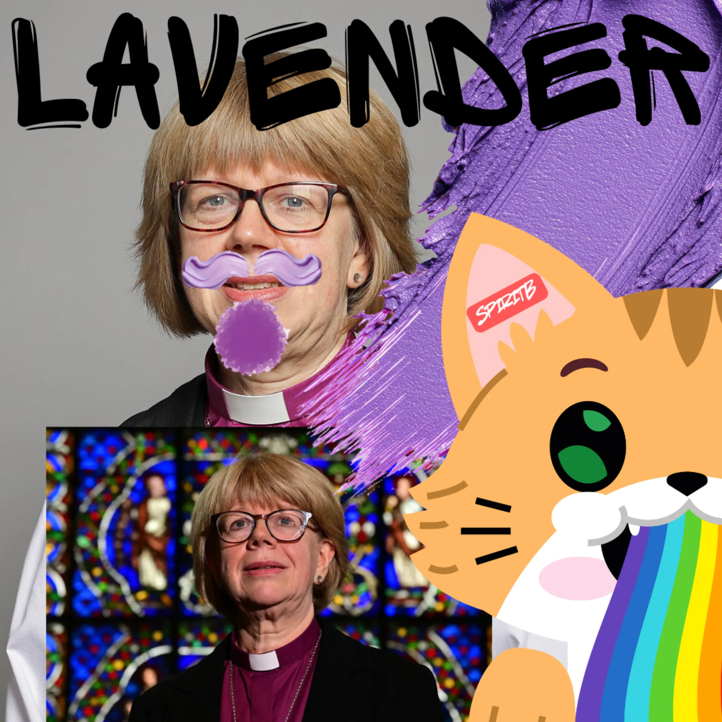 Lavender Bishop Prick